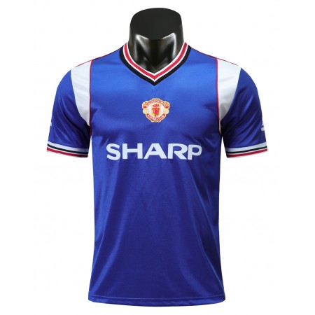 Billiga Fotbollströjor Manchester United Retro Tredje tröja 1985 Kortärmad